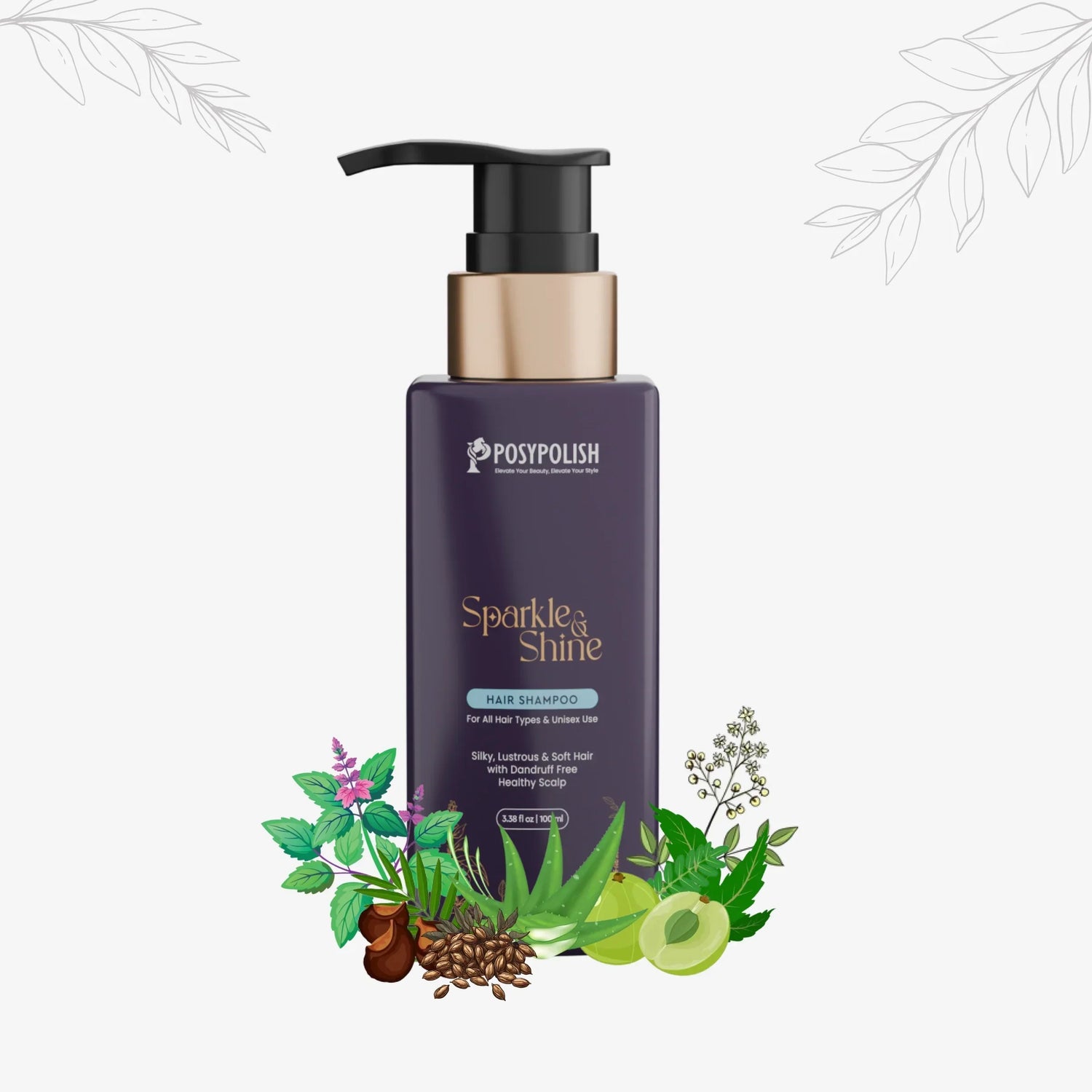 Combating Dandruff Naturally with Sparkle & Shine Shampoo