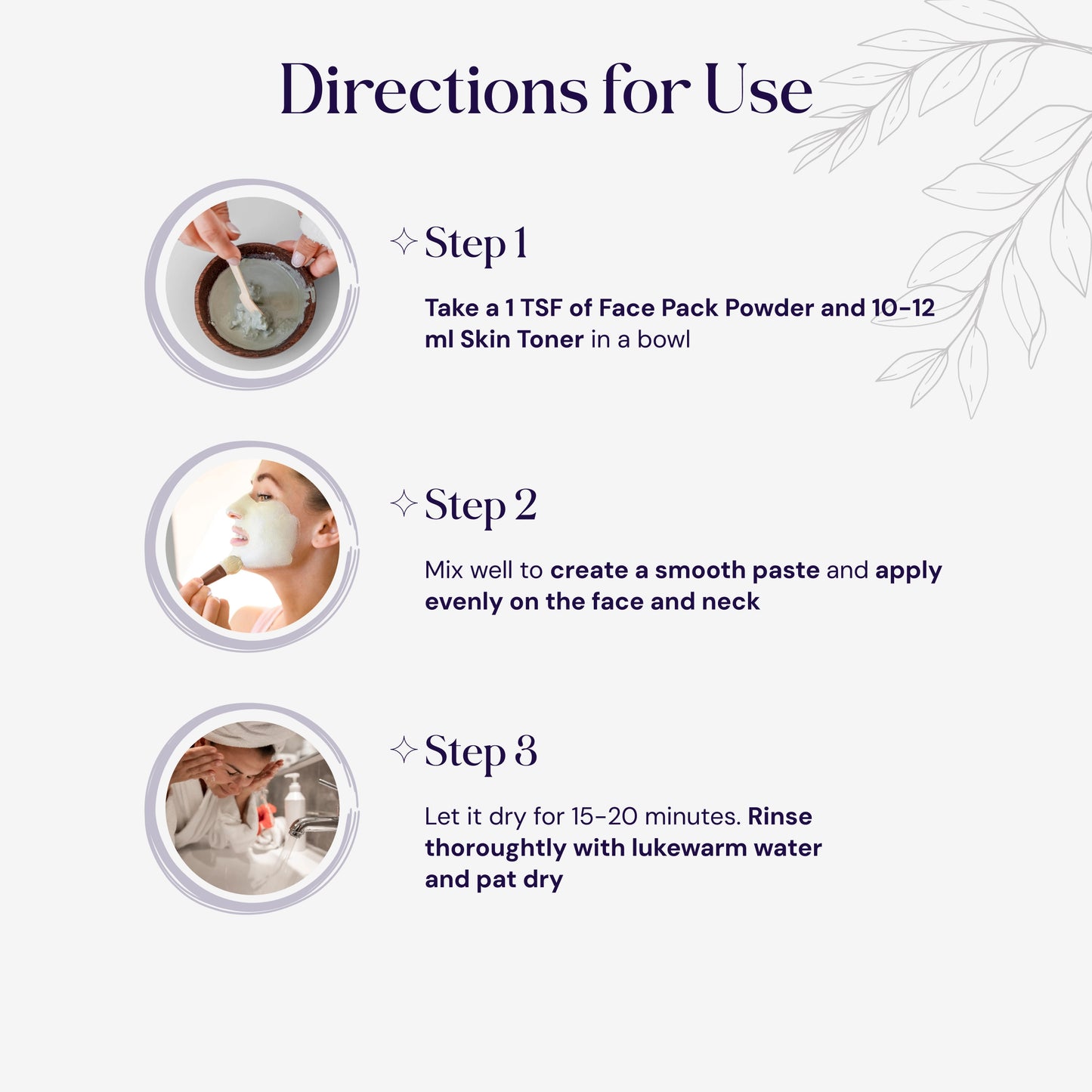Brighten-Up Face Pack Powder & Skin Toner | Deeply Detoxifies | Refines Texture & Evens Skin Tone