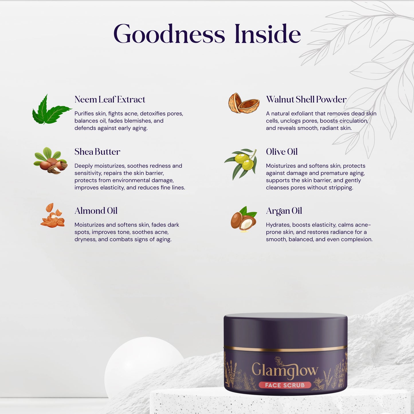 GlamGlow Face Scrub for Smooth & Even Skin Tone | Posy Polish