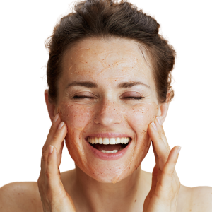 Step 1 – Apply on Damp Skin