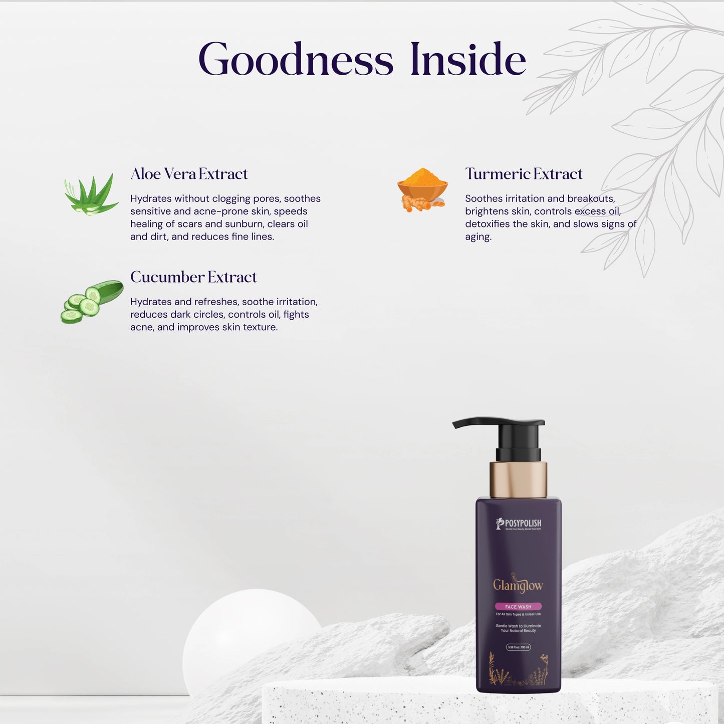 Glamglow Face Wash | Cleanses Deeply | Maintains Hydration | Fights Acne & Blemishes | Boosts Skin Glow