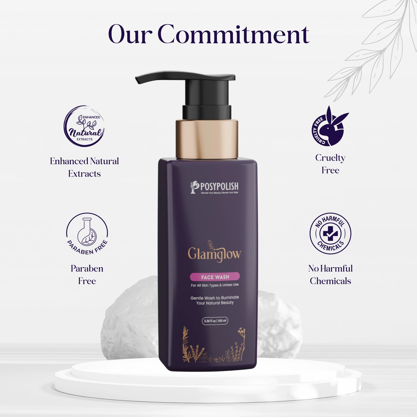 Glamglow Face Wash | Cleanses Deeply | Maintains Hydration | Fights Acne & Blemishes | Boosts Skin Glow