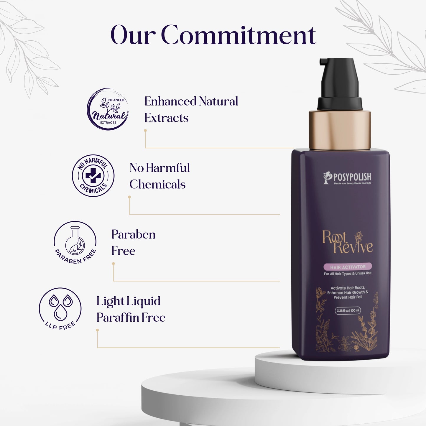 Root Revive Hair Activator | Activates Hair Roots, Promotes Hair Growth & Reduces Hair Fall