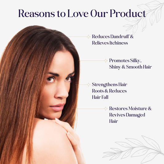 Sparkle & Shine Hair Shampoo | Promotes Soft, Silky & Shiny Hair | Dandruff Free Healthy Scalp