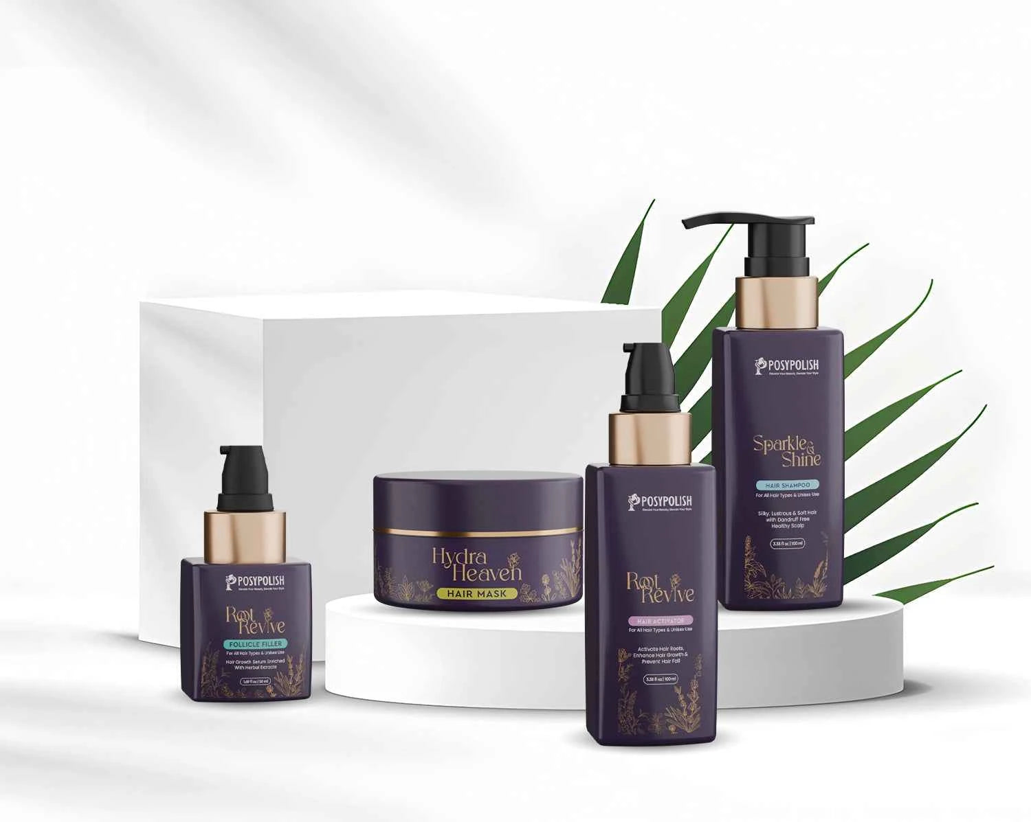 Hair Care Kit | Let Your Hair Shine & Blossom with Every Step