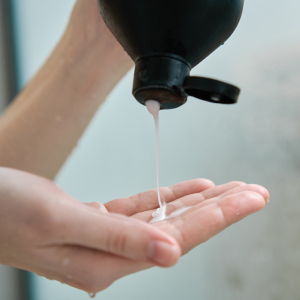 Step 1 – Wet & Apply